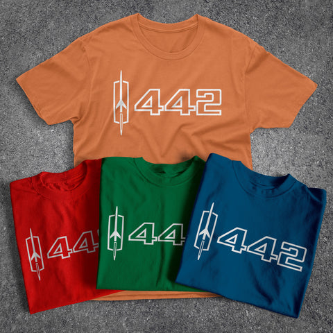Classic Oldsmobile 442 Cutlass Logo t-shirt