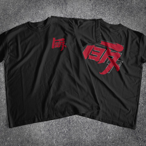 Kanji Style Toyota Katakana TEQ logo t-shirt