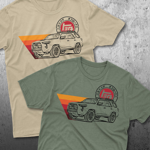 Toyota 4Runner TEQ Heritage Vintage Stripes t-shirt