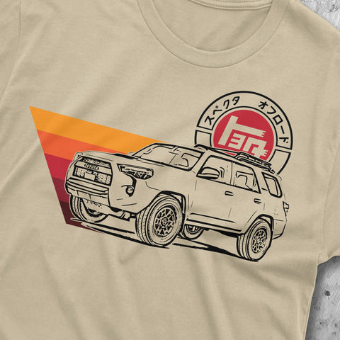 Toyota 4Runner TEQ Heritage Vintage Stripes t-shirt