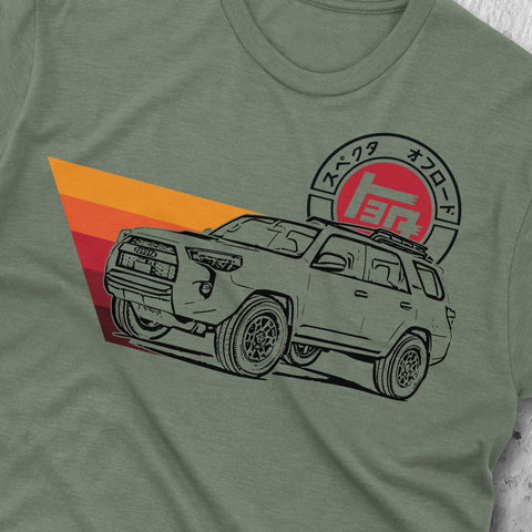 Toyota 4Runner TEQ Heritage Vintage Stripes t-shirt