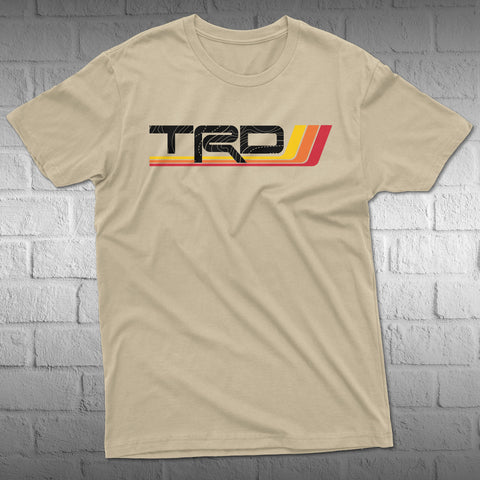 Toyota TRD Topo lines Heritage Classic Stripes Logo t-shirt 4Runner Tacoma Tundra