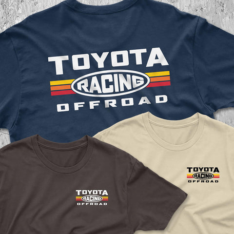 Toyota Off-Road Racing Vintage Style Logo t-shirt 4Runner Tacoma Tundra Supra Land Cruiser FJ40