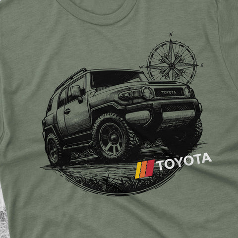 Toyota FJ Cruiser Off-Road Explorer Series t-shirt