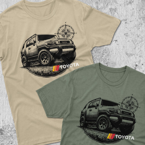 Toyota FJ Cruiser Off-Road Explorer Series t-shirt