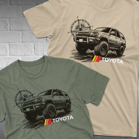 Toyota 3rd Generation 4Runner Off-Road Explorer Series t-shirt 3rd Gen