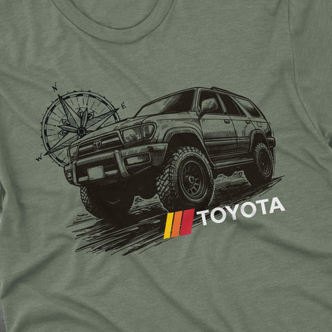 Toyota 3rd Generation 4Runner Off-Road Explorer Series t-shirt 3rd Gen