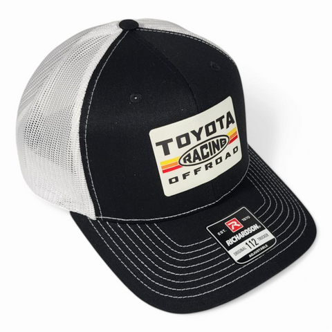 Toyota Racing Off-Road Hat – Black/White – Richardson 112 Trucker