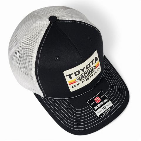 Toyota Racing Off-Road Hat – Black/White – Richardson 112 Trucker
