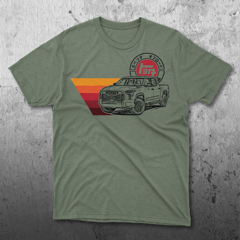 Toyota Tundra TEQ Heritage Vintage Stripes t-shirt