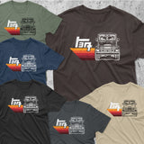 Toyota Land Cruiser FJ40 Series TEQ Heritage Stripes t-shirt 40 Series J40 BJ40 FJ45 BJ45