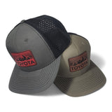 Performance Style Toyota Laser Engraved Leatherette Patch Hat Cap Trucker