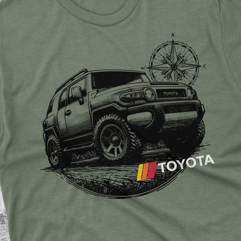 Toyota FJ Cruiser Off-Road Explorer Series t-shirt