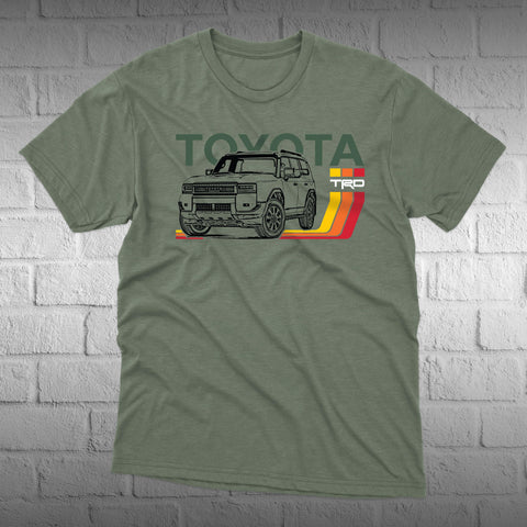 Land Cruiser TRD Classic/Heritage Stripes t-shirt