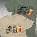 Land Cruiser TRD Classic/Heritage Stripes t-shirt